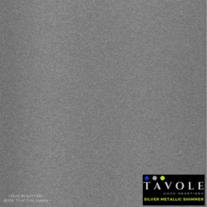 Tavole Silver Metallic Shimmer Gloss