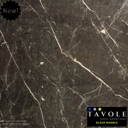 Tavole Black Marble Gloss