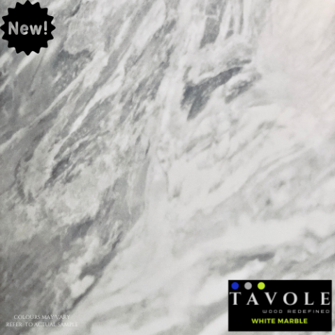 Tavole White Marble Gloss