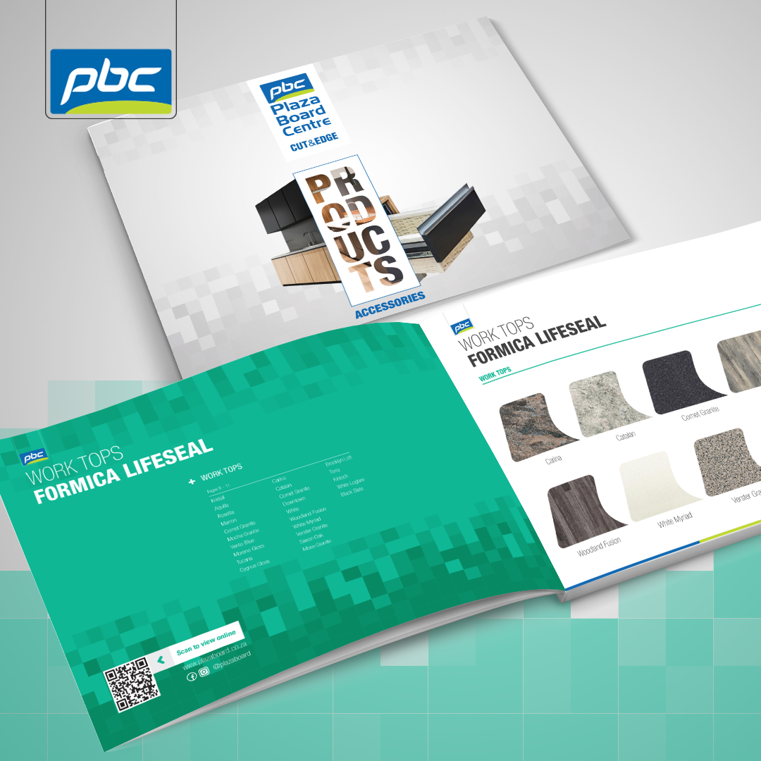 The PBC Work Tops Catalogue Plaza Board Centre